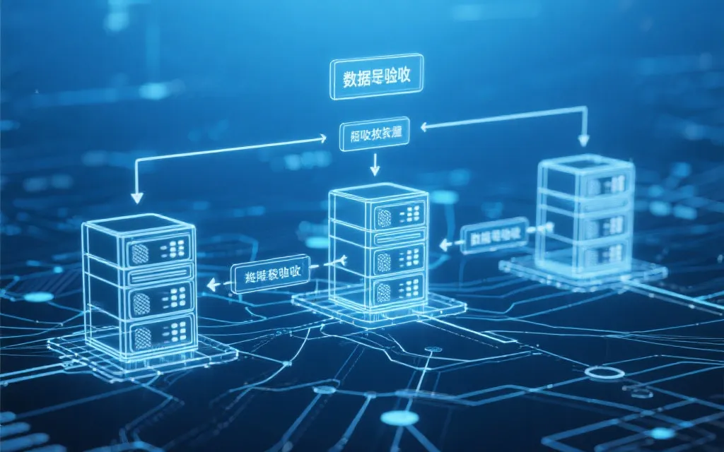 数据自动采集与校验流程图